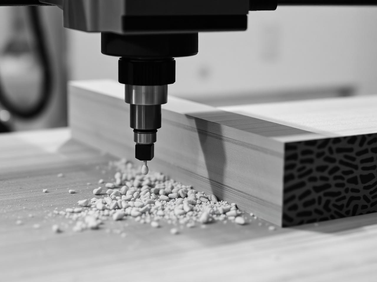 CNC-fräs i verkstaden